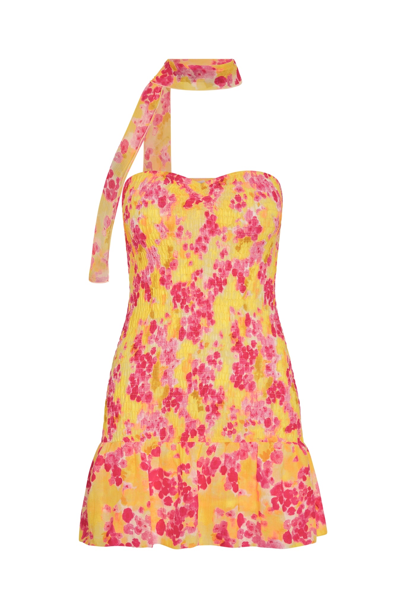 ruched bandeau mini dress Abigail Bandeau Mini Dress XS