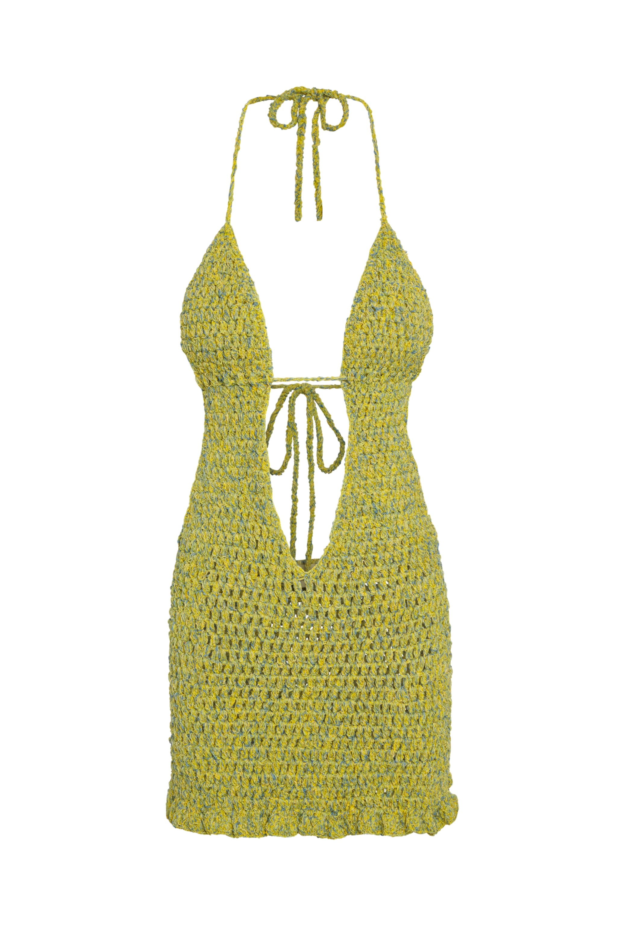 Heather Crochet Mini Dress Indah Clothing Heather Crochet Mini Dress Indah Clothing