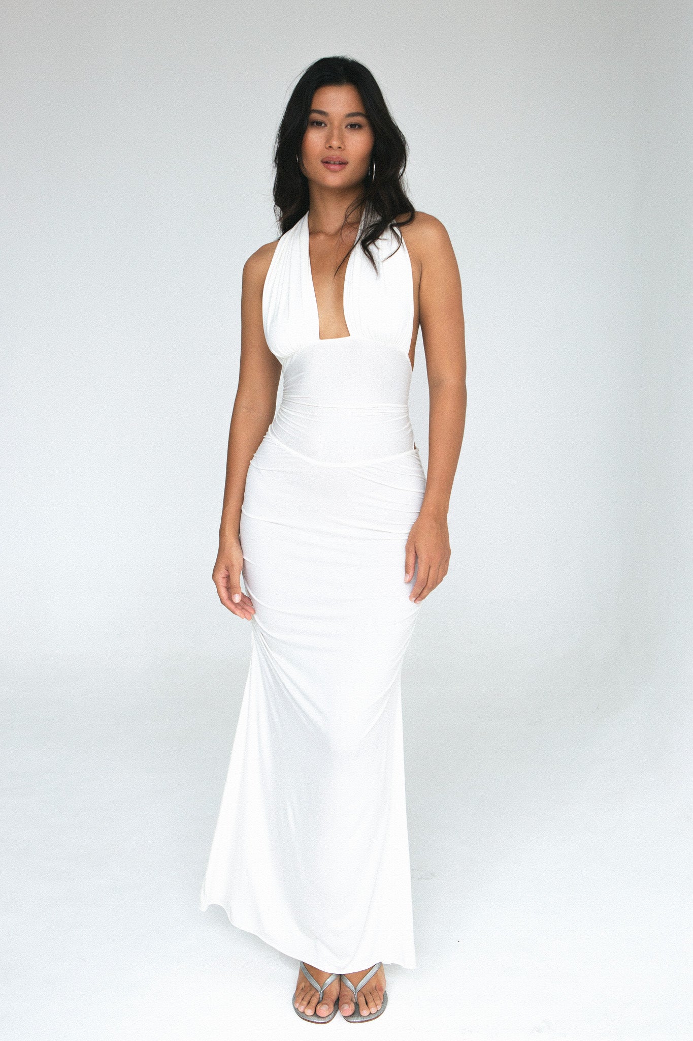 amanda maxi dress Amanda Uprichard Marcine Maxi Dress in Pink