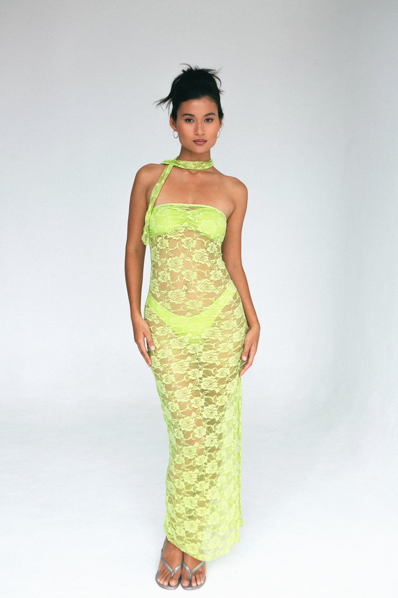 green lace maxi dress Tabu Lace Maxi Dress – Indah Clothing